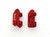 ST Racing Concepts ST3632R CASTER BLOCKS (RED) SLASH / STAMPEDE / RUSTLER / BANDIT
