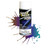 Spaz Stix 05209 COLOR CHANGING PAINT ORANGE / PURPLE / TEAL AEROSOL 3.5OZ