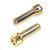 Trinity REV2204 5mm Pure Copper Gold Plated Bullet Connectors (2) Male