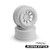 J Concepts 3351W Hazard - Slash Rear, Slash 4X4 F&R Wheel - (White) - 2pc