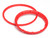 HPI Racing 3275 Heavy Duty Wheel Bead Lock Rings (Red/For 2 Wheels) -