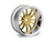 HPI Racing 3299 Work XSA 02C Wheel 26mm Chrome/Gold (9mm Offset)
