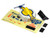 HPI Racing 116718 Formula Q32 Body And Wing Set (Blue)