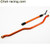 Hot Racing RCS49E03 Orange Aluminum Fixed Link Steering Rod, Axial Wraith,