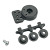 Kimbrough 201 Mid-Size Servo Saver w/ holes 23, 24 & 25 Spline Drive