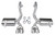 Corsa Performance 14132 97-04 Corvette 5.7L Axle Back Exhaust Kit