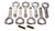 Callies CSA6000CS2A2AH SBC Forged H-Beam Rods - 6.000/2.000