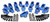Proform 66878 SBF Roller Rocker Arms 1.7 Ratio 5/16in Ped Mnt