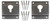 Pit-Pal Products 242 Bracket Vinyl Door Brackets (set of 2)