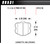 Hawk Brake HB531Z570 2006 Corvette ZO6 Perf Ceramic