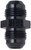 Fragola 481504-BL #4 Union Fitting Black