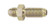 Fragola 583206 #6 Straight Bulkhead Fitting Steel