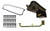 Weiand 5040WND 7qt Oil Pan Kit RR Sump SBF 302 79-93 Black