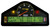 Autometer 6012 Pro-Comp Race Dash 0-8000RPM Dual Range