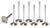 Ferrea F1439P-8 BBF C/P 1.770 Exhaust Valves