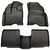 Husky Liners 98701 10-  Ford Taurus Front/ 2nd Floor Liners Black