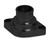 Weiand 6254 Alm. Water Outlet  Str. Swivel Black