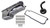 Weiand 6532FWND 4qt Alm Finned Oil Pan Kit BBC 65-90 Polished