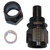 Fragola 680104-BL Hose Fitting #4 Straight PTFE Black