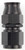Fragola 680108-BL Hose Fitting #8 Straight PTFE Black