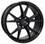 Enkei 523-775-6545BK Phoenix Gloss Black Performance Wheel 17x7.5 5x114.3 45mm Offset 72.6mm Bore