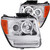ANZO 111144 ANZO 2007-2012 Dodge Nitro Projector Headlights w/ Halo Chrome (CCFL) G2