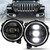ANZO 111466 ANZO 2018-2019 Jeep Wrangler Full Led Projector????H.L Black