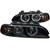 ANZO 121017 ANZO 1997-2001 BMW 5 Series Projector Headlights w/ Halo Black