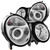 ANZO 121086 ANZO 1999-2002 Mercedes Benz E Class W210 Projector Headlights Chrome