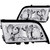 ANZO 121081 ANZO 1994-2000 Mercedes Benz C Class W202 Crystal Headlights Chrome