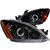 ANZO 121102 ANZO 2004-2007 Mitsubishi Lancer Projector Headlights w/ Halo Black (CCFL)