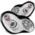 ANZO 121239 ANZO 2002-2004 Mercedes Benz C Class W203 Projector Headlights w/ Halo Chrome