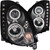 ANZO 121363 ANZO 2003-2007 Infiniti G35 Projector Headlights w/ Halo Black (CCFL) (HID Compatible)