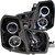 ANZO 121415 ANZO 2003-2007 Cadillac Cts Projector Headlights w/ Halo Black