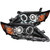 ANZO 121442 ANZO 2010-2011 Toyota Camry Projector Headlights w/ Halo Black (CCFL)