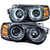 ANZO 121488 ANZO 2012-2015 Chevrolet Sonic Projector Headlights w/ Halo Black (CCFL)