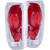 ANZO 211061 ANZO 1989-1996 Ford F-150 Taillights Chrome