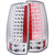 ANZO 311141 ANZO 2007-2014 Chevrolet Suburban LED Taillights Red/Clear G4