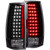 ANZO 311142 ANZO 2007-2014 Chevrolet Suburban LED Taillights Black G4