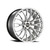 Advanti Racing FS0A51430S Fastoso 20x9 5x114.3 30mm Offset Silver W/Machined Undercut Wheel