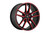 Konig MY8751043R Myth 17x8 5x100 43mm Offset Gloss Black W/ Red Tinted Clearcoat Wheel
