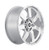 Mamba M14898312S M14 18x9 6x139.7 12mm Offset Machined Face Silver / Drill Holes Wheel