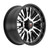 Mamba M218981005 M21 18x9 8x165.1 0mm Offset Gloss Black W/ Machined Face Wheel