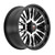 Mamba M212983N125 M21 20x9 6x139.7 -12mm Offset Gloss Black W/ Machined Face Wheel