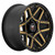 Mamba M232936128 M23 20x9 6x135 12mm Offset Matte Black W/ Bronze Face Wheel
