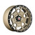 Mamba M267983N12M M26 17x9 6x139.7 -12mm Offset Mojave Sand W/ Matte Black Lip Edge Wheel
