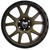 Mamba M278936128 M27 18x9 6x135 12mm Offset Matte Bronze / Black Lip Wheel