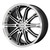 Maxxim 4S77T54405 Ferris 17x7 10x105 10x114.3 40mm Offset Black Machine Face Wheel