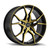 Advanti Racing HD88508458 Hydra 18x8 5x108 45mm Offset Matte Black Machine Face Bronze Face Wheel