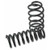 SPC Performance 94394 Suspension Spring Kit - 1 in Lowering - 4 Coil Springs - Black Paint - GM F-Body 1970-81 - Kit